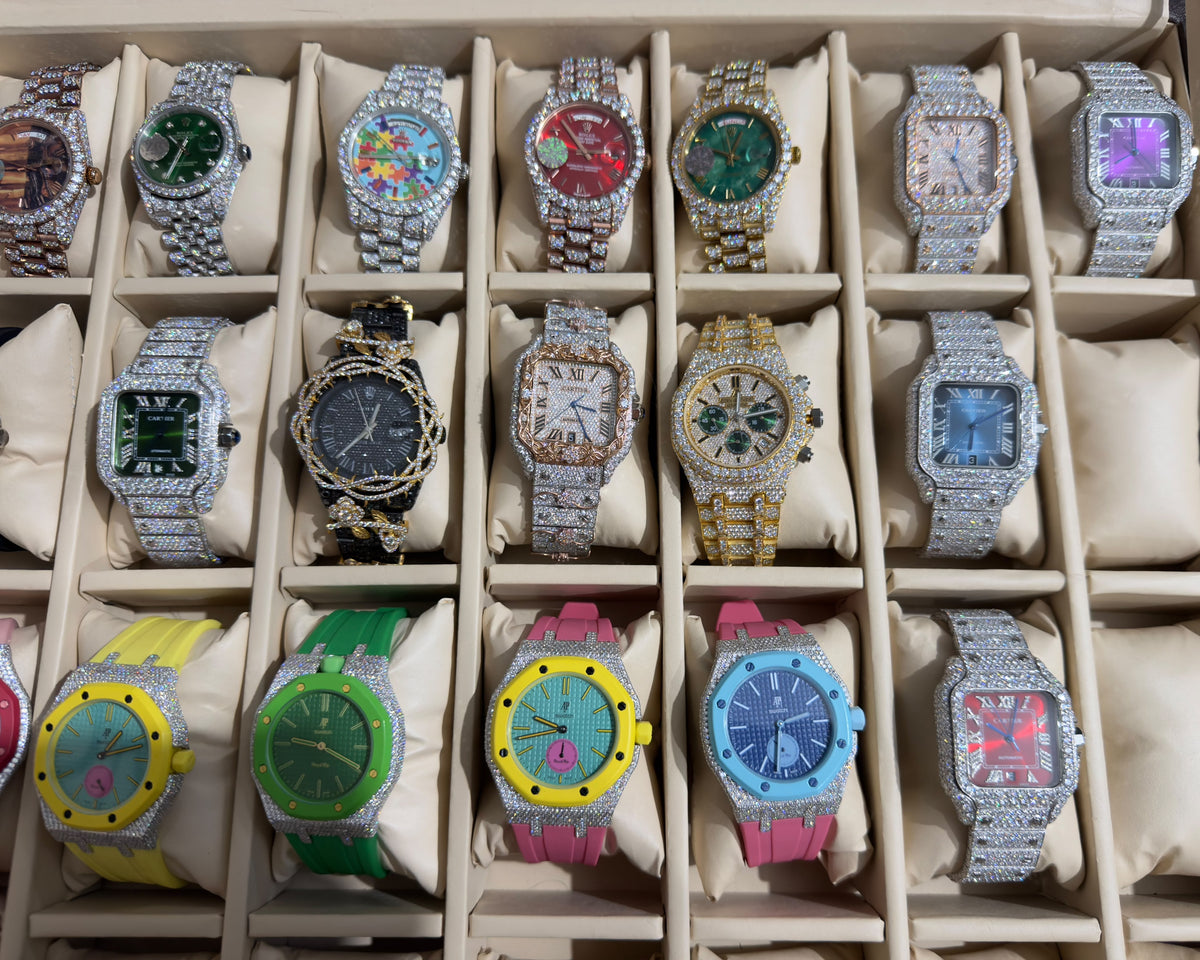 Luxury Moissanite Watches *READ DESCRIPTION*