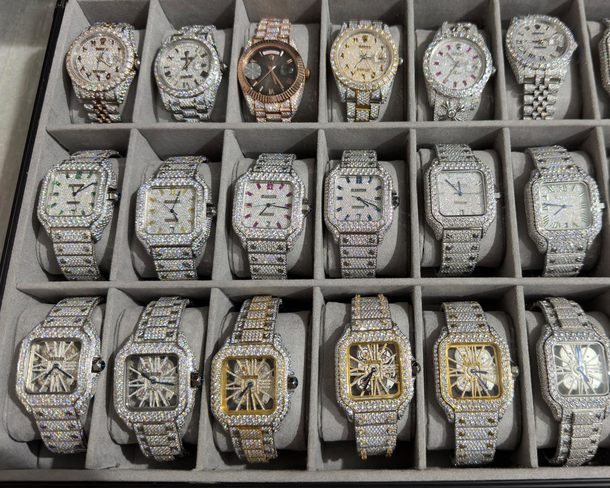 Luxury Moissanite Watches *READ DESCRIPTION*