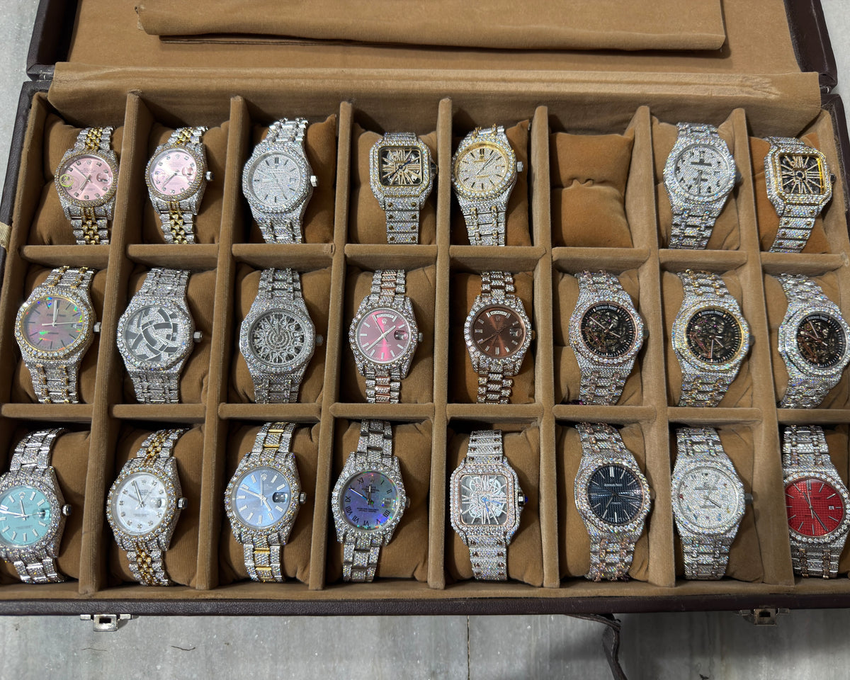 Luxury Moissanite Watches *READ DESCRIPTION*
