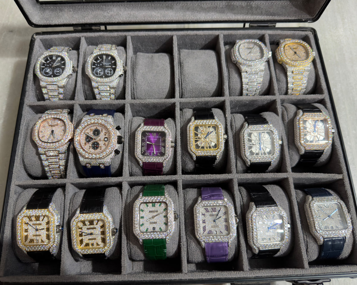 Luxury Moissanite Watches *READ DESCRIPTION*