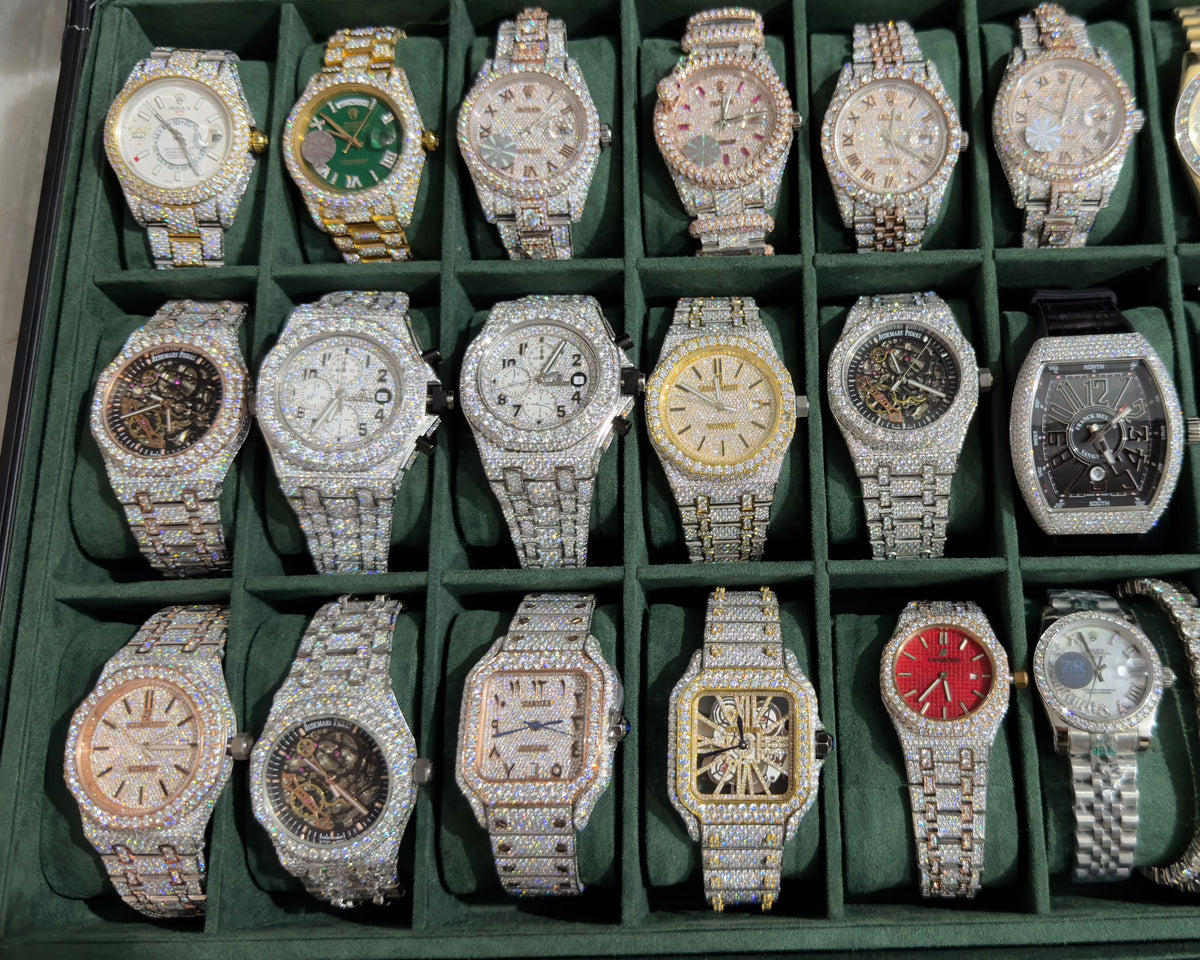 Luxury Moissanite Watches *READ DESCRIPTION*
