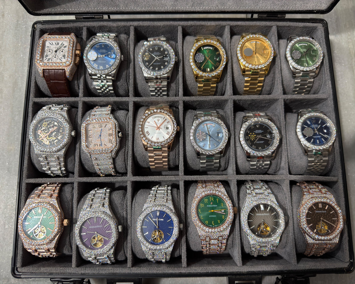 Luxury Moissanite Watches *READ DESCRIPTION*