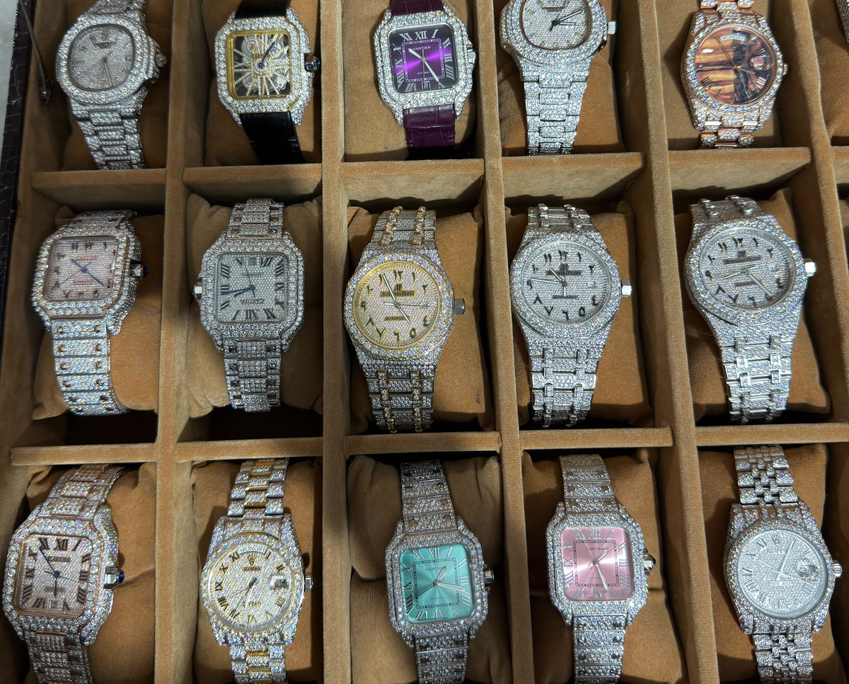 Luxury Moissanite Watches *READ DESCRIPTION*