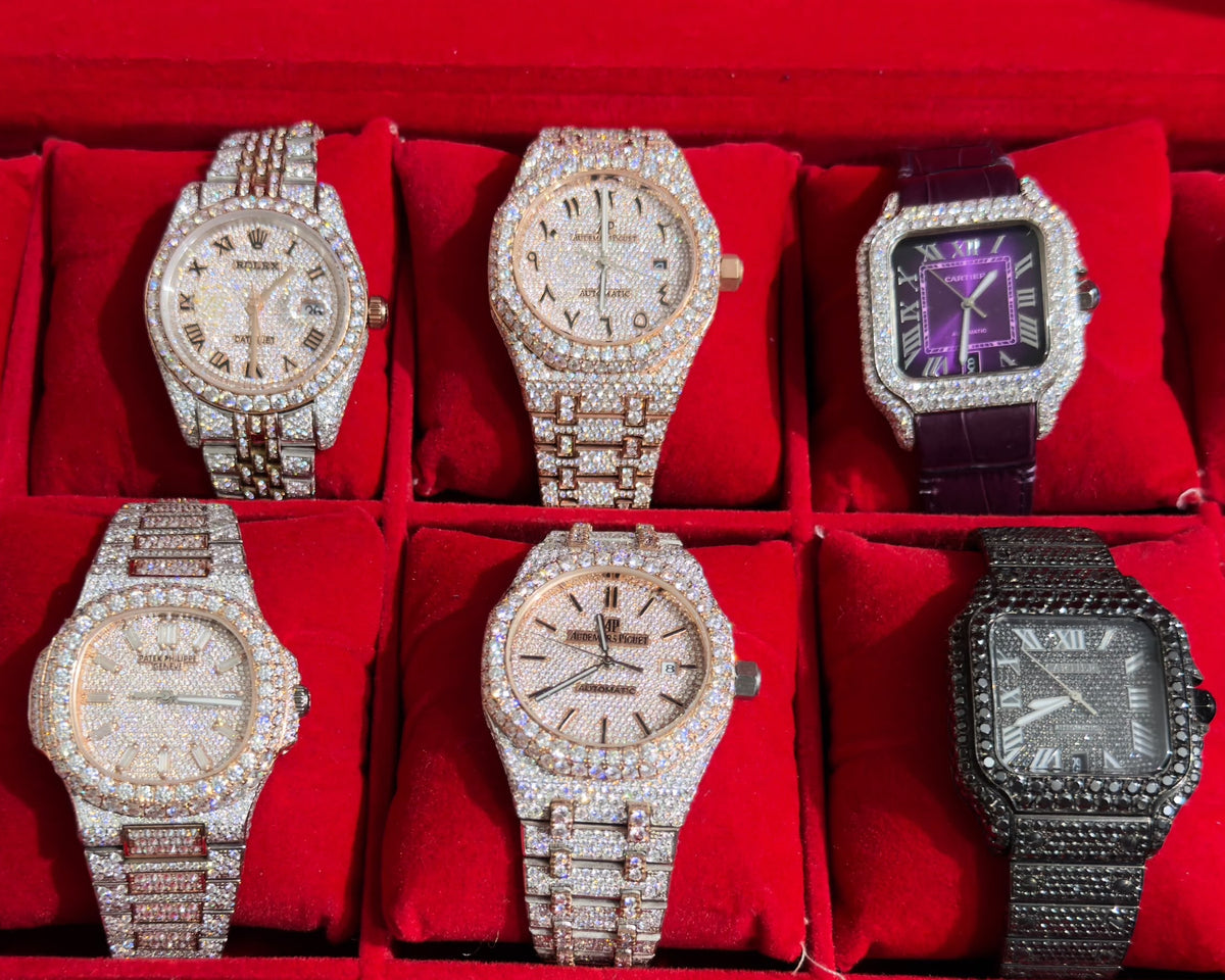 Luxury Moissanite Watches *READ DESCRIPTION*