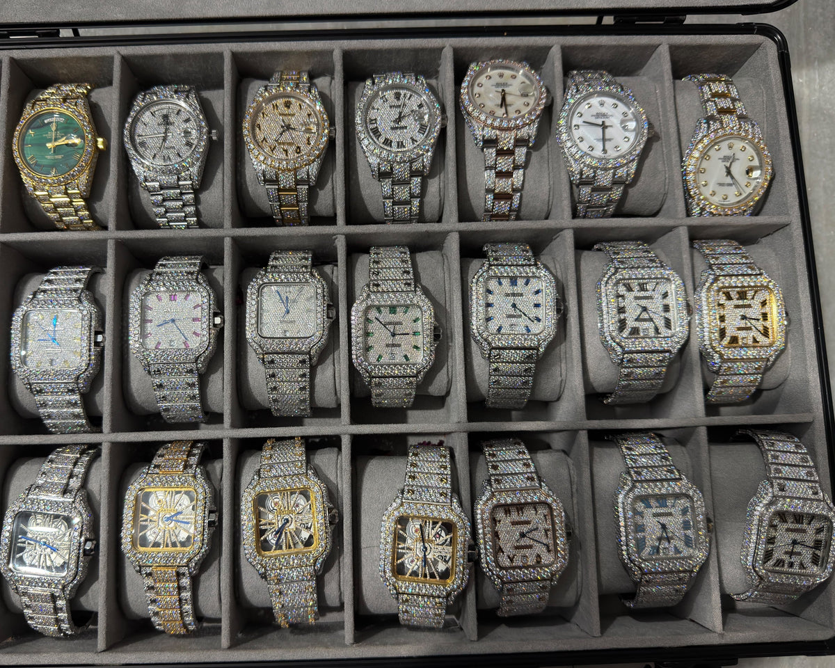 Luxury Moissanite Watches *READ DESCRIPTION*