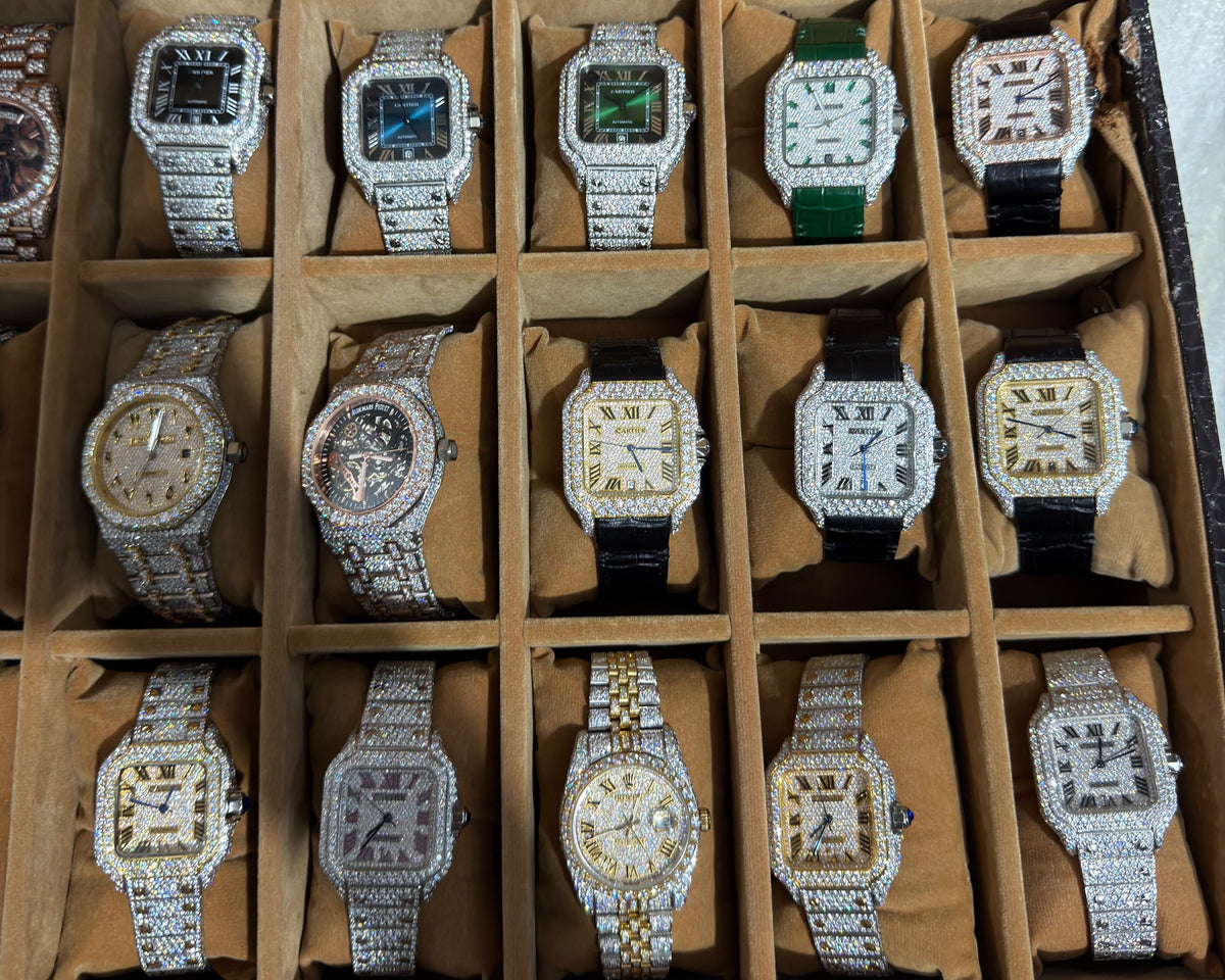 Luxury Moissanite Watches *READ DESCRIPTION*