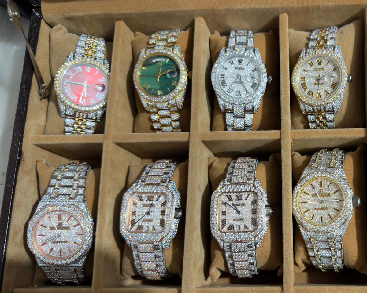 Luxury Moissanite Watches *READ DESCRIPTION*