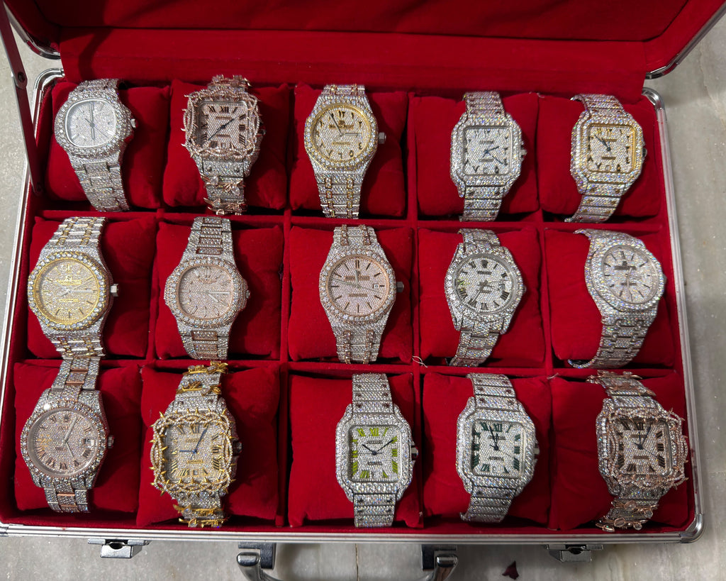Luxury Moissanite Watches *READ DESCRIPTION*